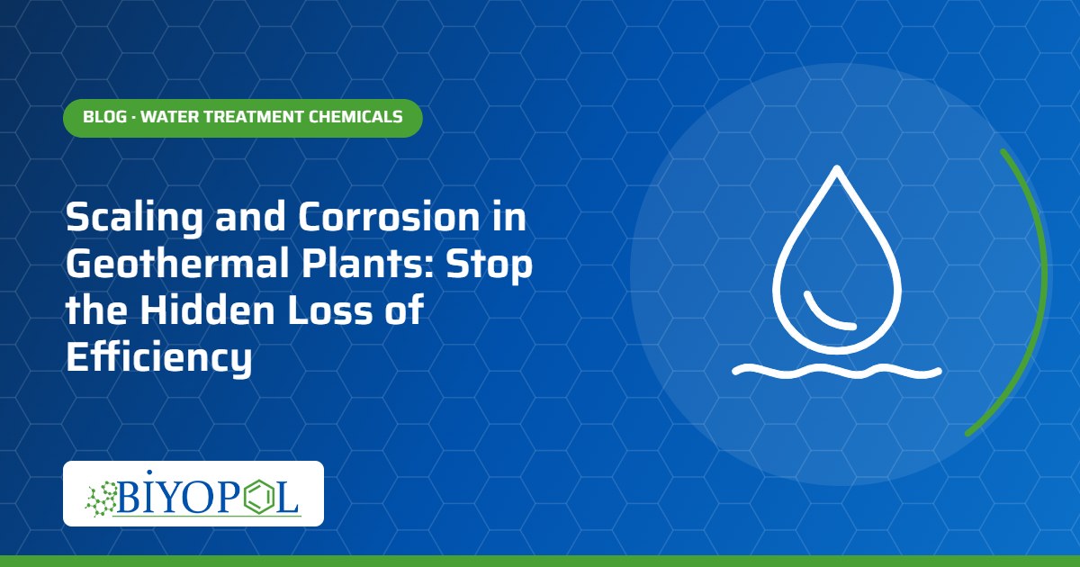 Scaling and Corrosion in Geothermal Plants: Stop the Hidden Loss of Efficiency